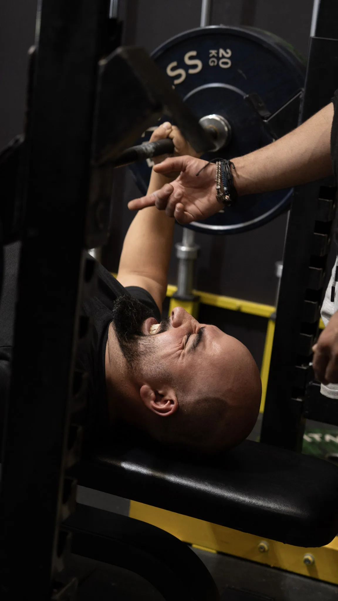 Member working out at Kaos Fitness Keilor Park